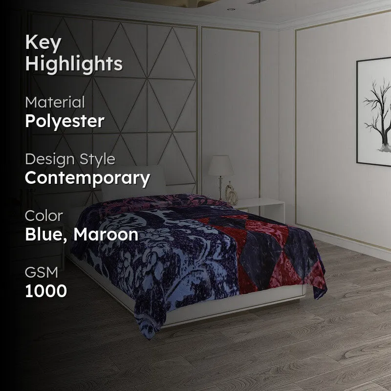 Monte Carlo Mystic Mosaic Blanket - 1000 GSM media 2