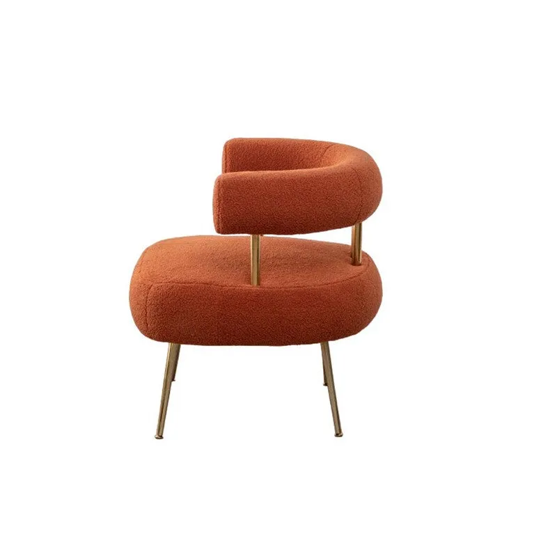 Oaklyn Neem Wood Accent Chair - Orange media 7