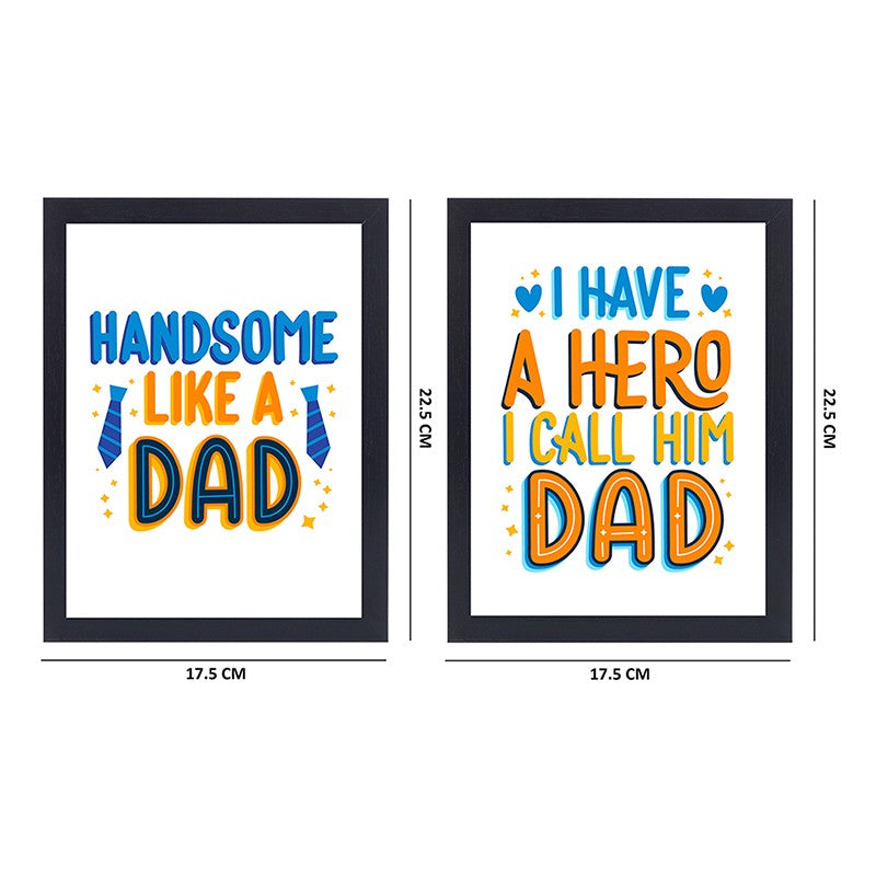 Handsome Dad Wall Art - Set Of Two media 7