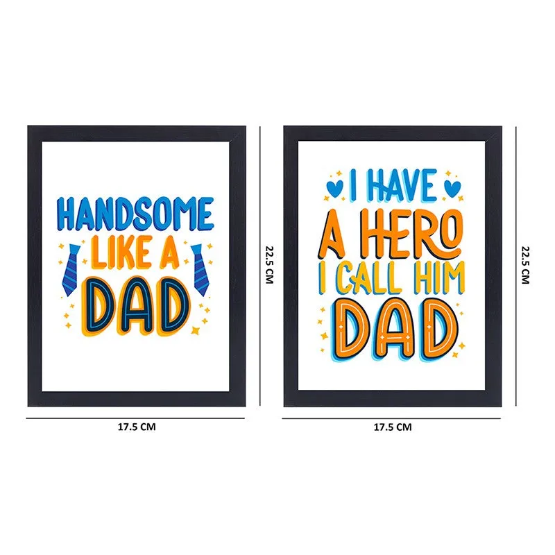Handsome Dad Wall Art - Set Of Two media 7