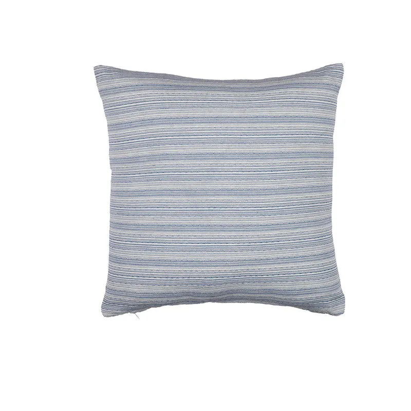Striped Serenity Cushion Cover (Blue) - Set of Two media 3