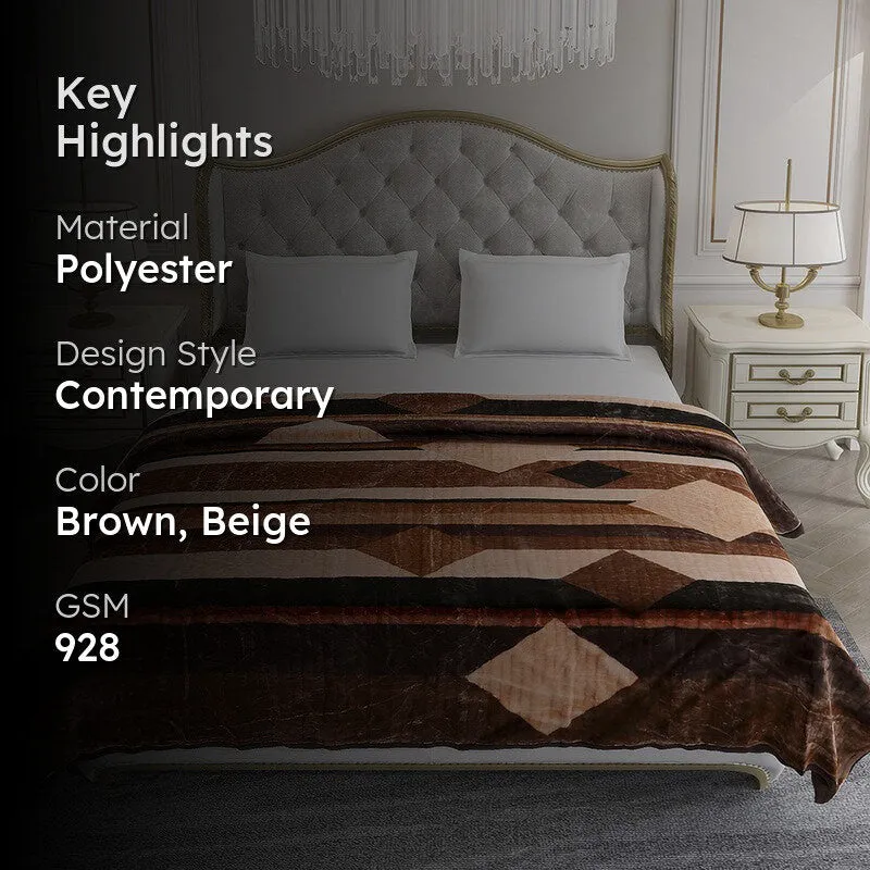 Monte Carlo Terra Whisper Blanket - 928 GSM media 2