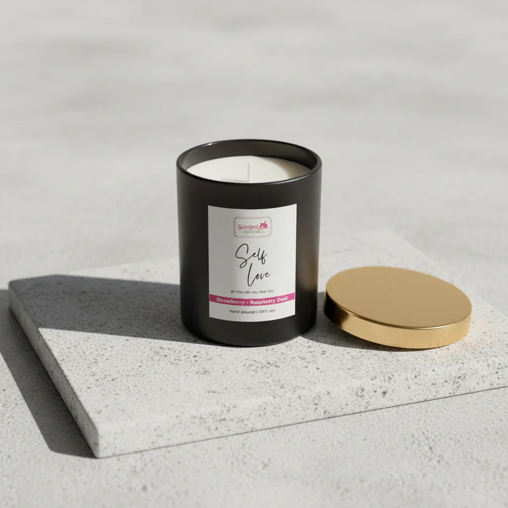 Self Love Scented Soy Wax Candle media 1