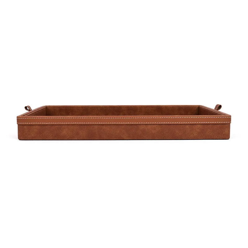 Elara Dote Serving Tray (Brown) - Set Of Two media 5