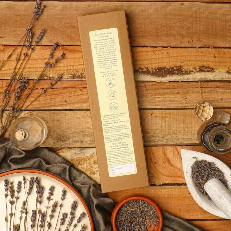 Phool Natural Incense Sticks Refill pack - Lavender media 3