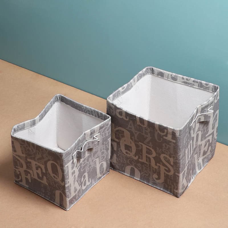 Clutter Clear Laundry Basket - Set Of Two media 4
