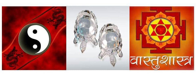 Vastu Crystal Glass Turtle Showpiece - Set Of Two media 6