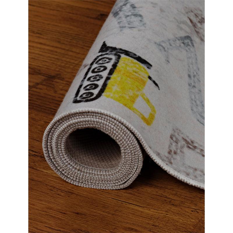 Number Crane Carpet - White media 4