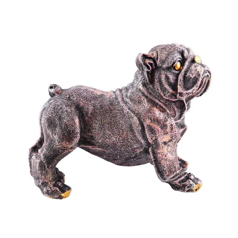 Sir Ruffington Painted Polyresin Show Piece - Copper media 3