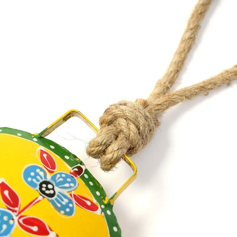 Rustic Rang Metal Hanging Bell media 4