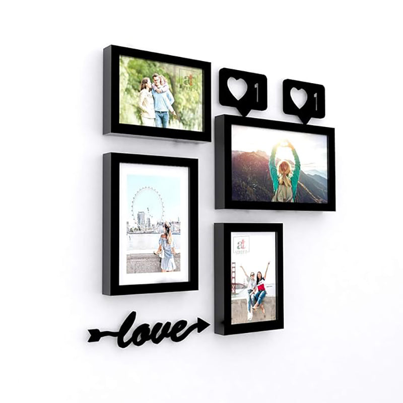 Cupids Canvas Plastic Photo Frame - Set Of Seven media 3