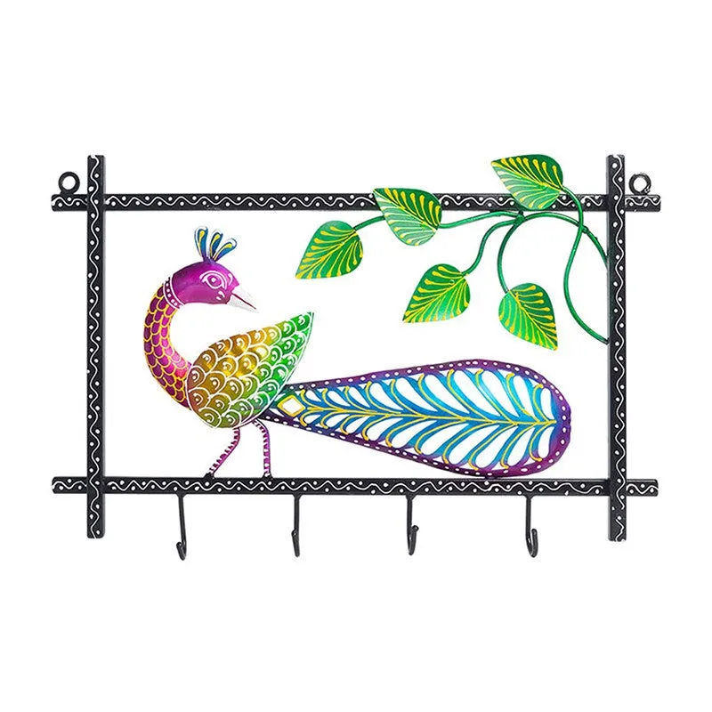 Multicolor Mayoor Handcrafted Key Holder media 3