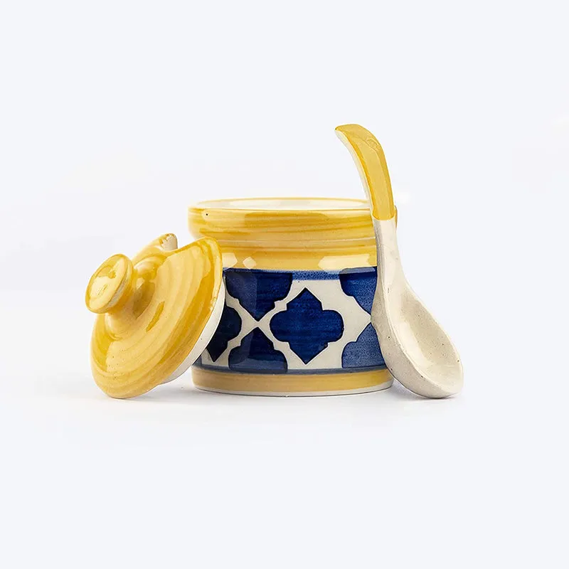 Medina Bharni Ceramic Jar (225 mL) - Four Piece Set media 5