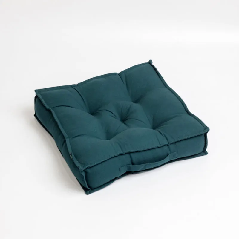 Tara Floor Cushion - Botanical Green media 4