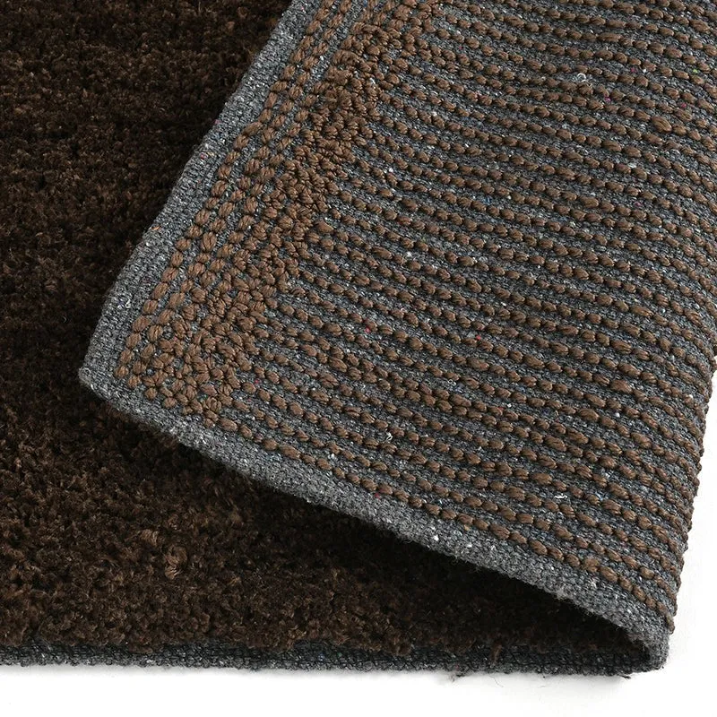 Relma Anti Skid Cotton Runner Rug (Coffee) - Two Piece Set media 5