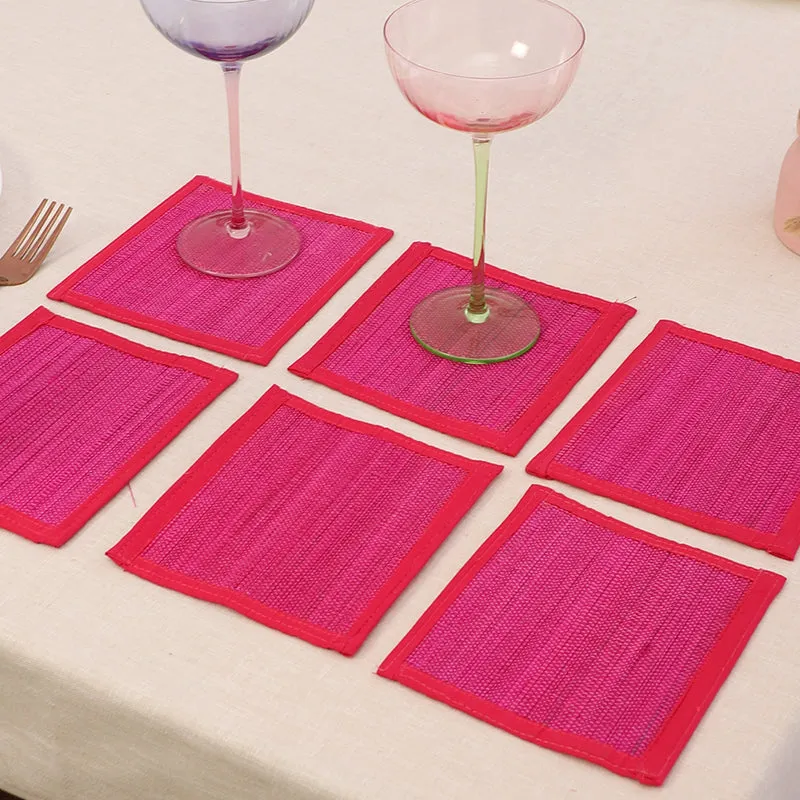 Woodland Nest Bamboo Kitchen Linen Set (Pink) - Thirteen Piece Set media 3