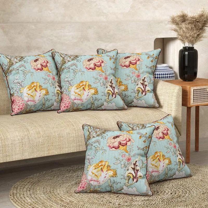 Eshita Floral Cushion Cover - Set Of Two media 4
