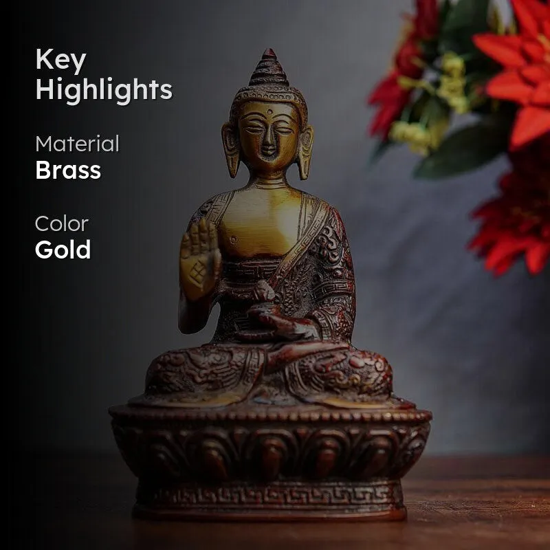 Blessings of Buddha Statue media 2