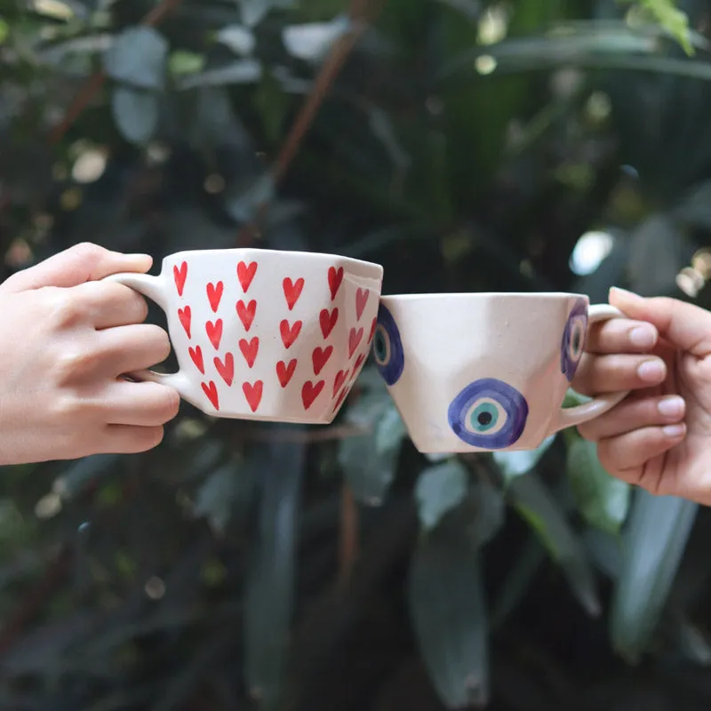Vimara Ceramic Tea Cup (200 mL Each) - Set of Two media 1