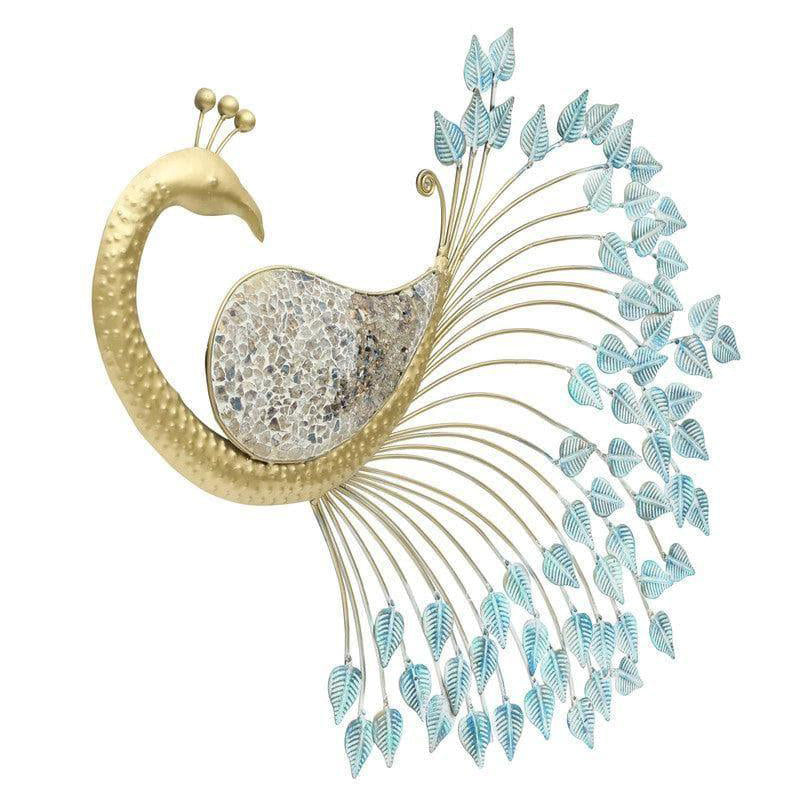 Flavian Peacock Metal Wall Accent media 3