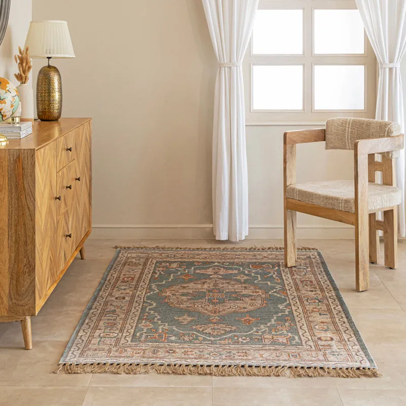 Solun Handwoven Cotton Rug media 4