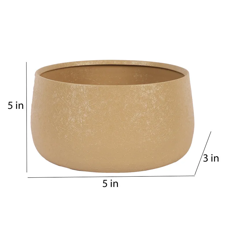 Chlo Iron Planter (Beige) - Set Of Two media 7