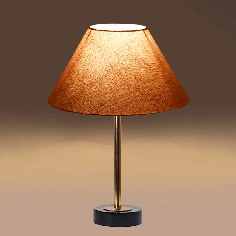Cotin II Rodin Wooden Table Lamp - Grey,Gold,Black media 6