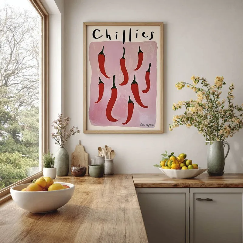 Bold Botanica Archival Canvas Wall Art - Brown media 5