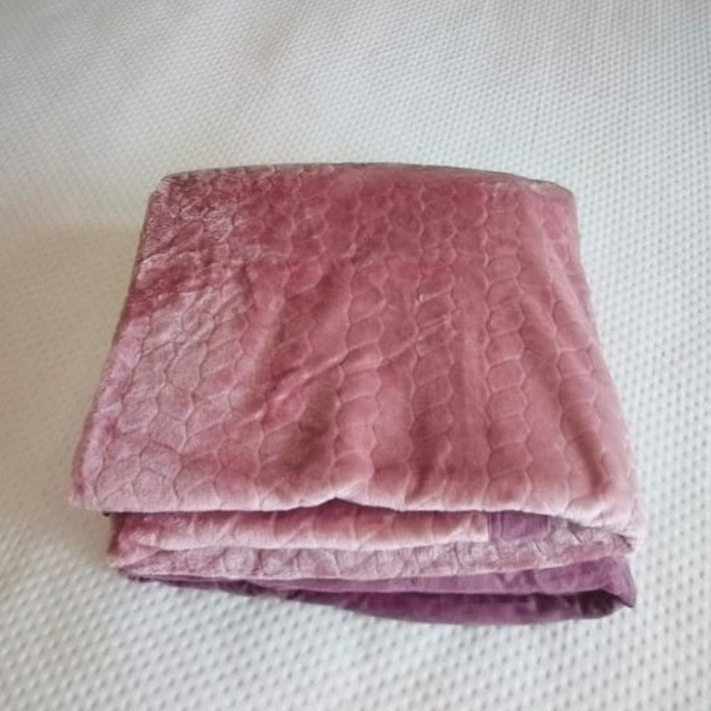 Solida Wool Blankets (Maroon) - 300 GSM media 6