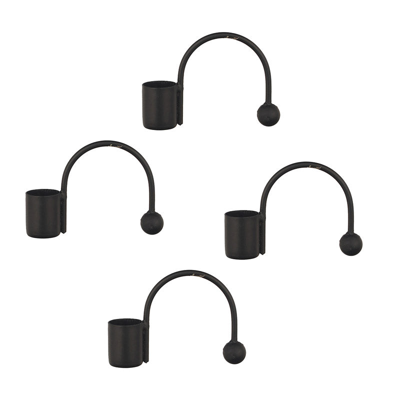 Arfa Tealight Candle Holder (Black) - Set of Four media 4