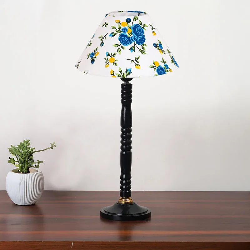 Garden Lights Table Lamp With Wooden Base - Multicolor media 3