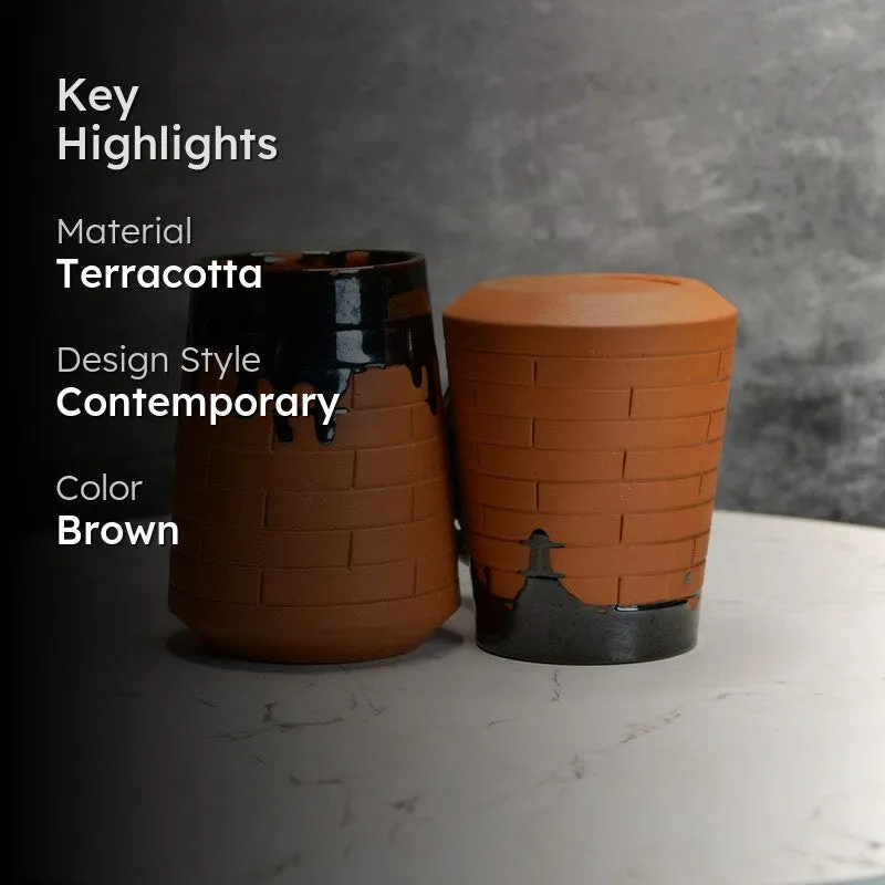 Timeless Terracotta Coffee Mug (600 mL Each) - Set Of Two media 2