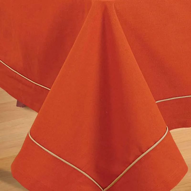 Swayam Splash of Orange Table Cover media 3