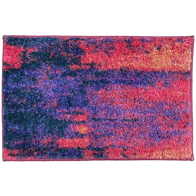 Baird Bath Mat - Purple & Orange media 3