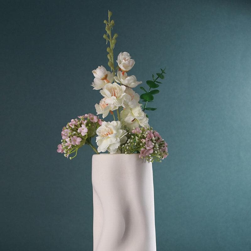 Flowy Fara Vase - White media 3