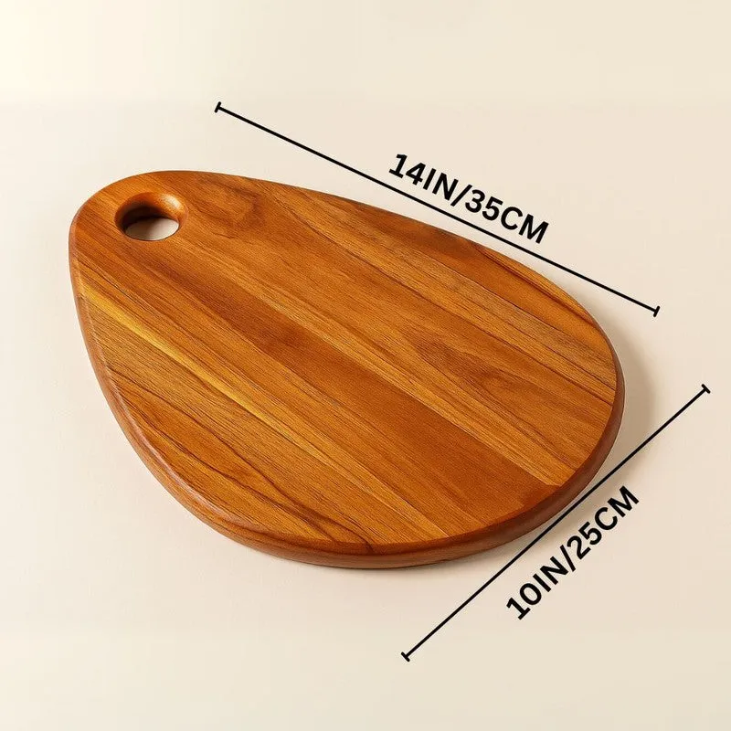 Woodcraft Oval Wooden Chopping Board media 7