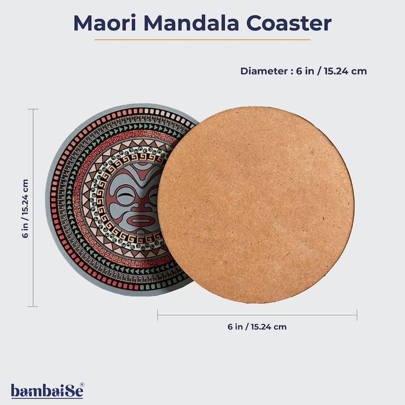 Buna Maori Mandala Trivet - Set Of Four media 5