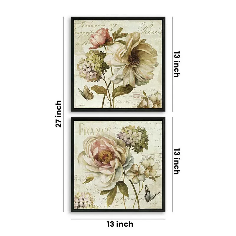 Bailey Floral Wall Art - Set Of Two media 6