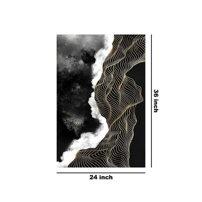 Ocean of Nyx Abstract Wall Painting media 8