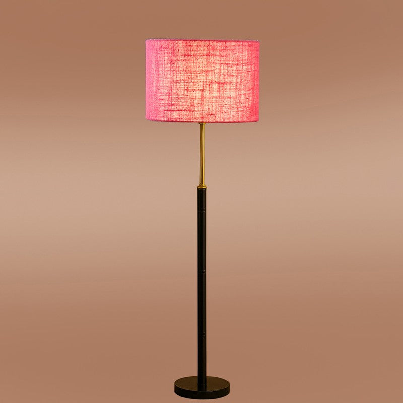 Horizon Curve Wooden Floor Lamp - Pink media 6