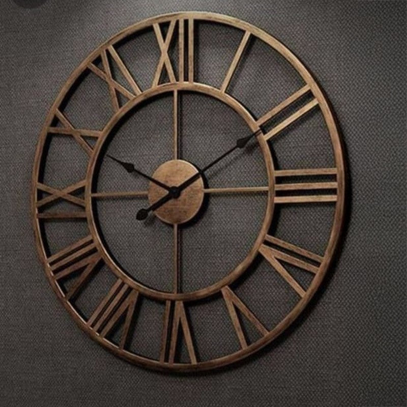 Timey Silent Wall Clock - Bronze media 3