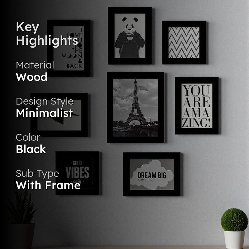 Dreamy Life Wall Art - Set Of Eight media 2