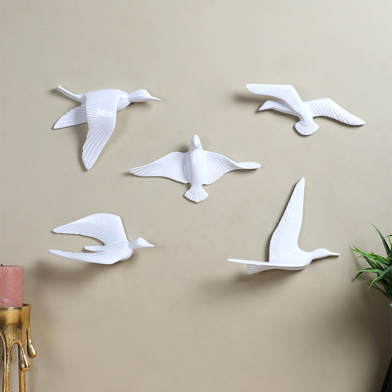 Lightflight Aluminium Wall Accents - Set Of Five