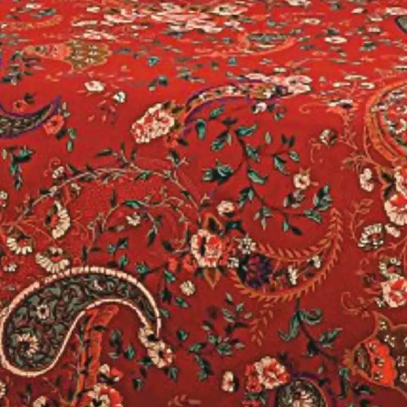 Swayam Crimson Paisley Diwan Set media 5