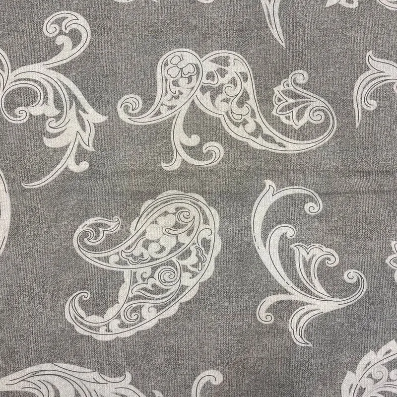 Aangan Kala Cotton Bedsheets (Grey) - 400 TC media 4