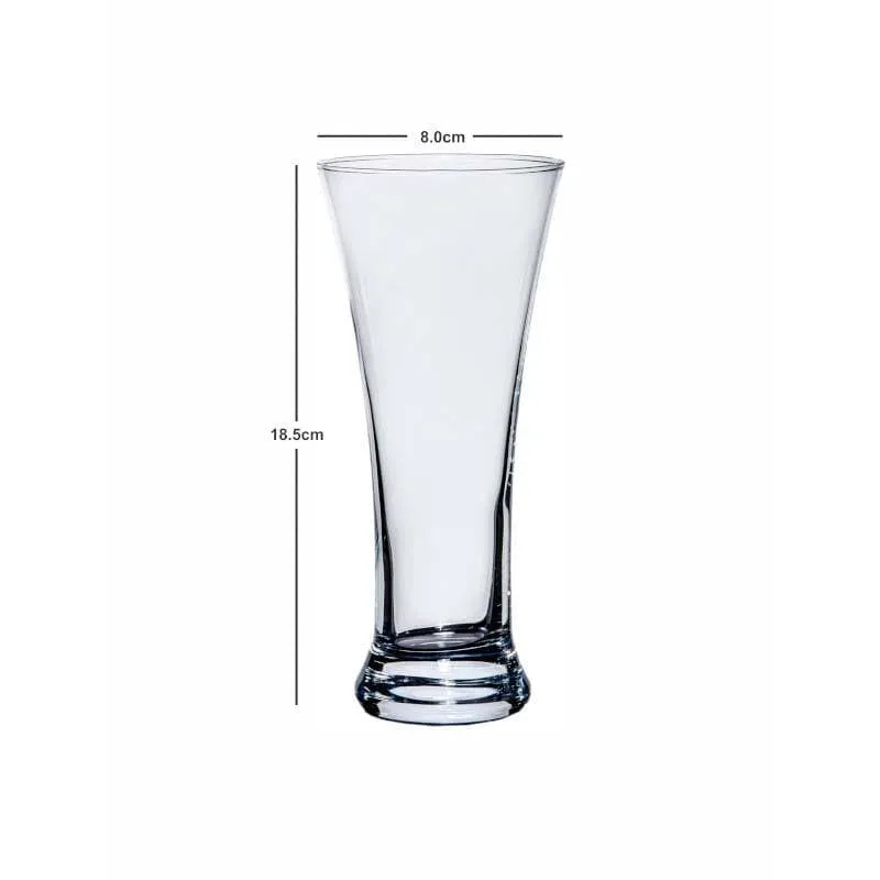 Qurio Beer Glass(350 mL Each) - Set Of Six media 7