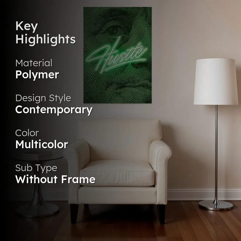 Neon Muse Wall Poster media 2