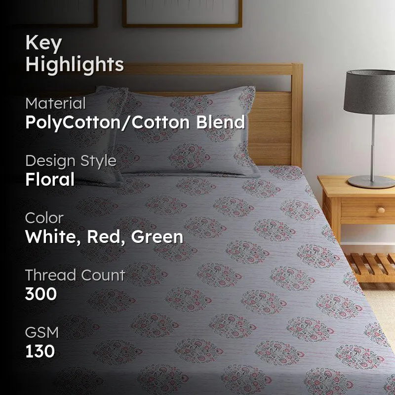 March Mist Bedsheet - 130 GSM media 2