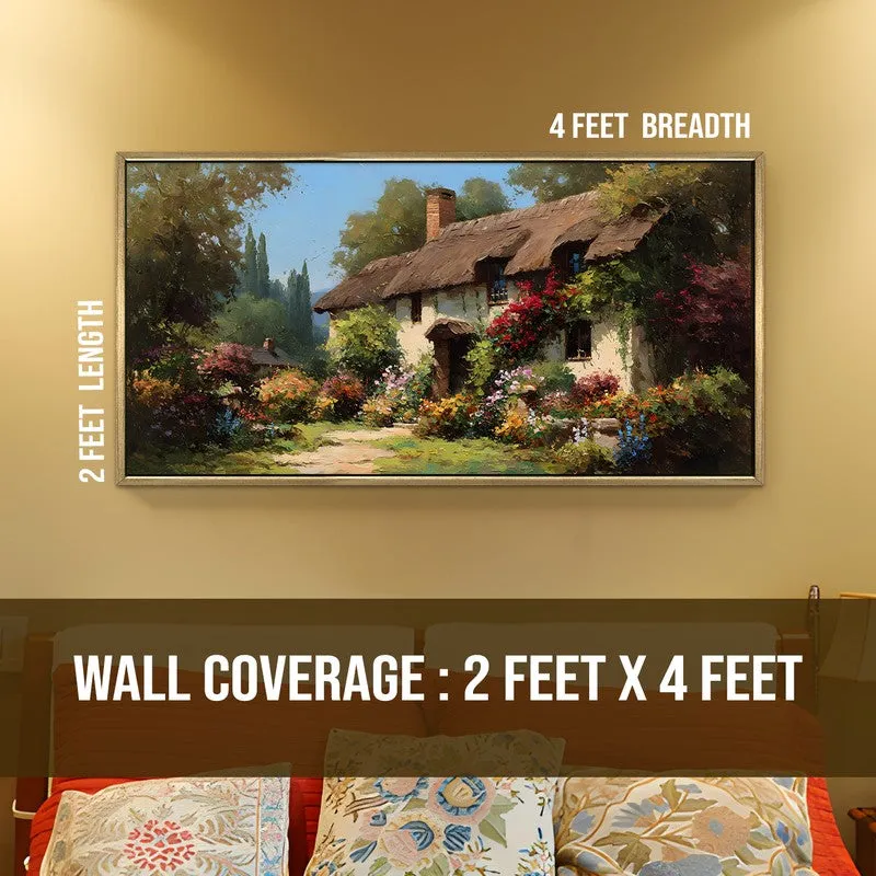Petalshade Canvas Wall Painting With Frame media 8