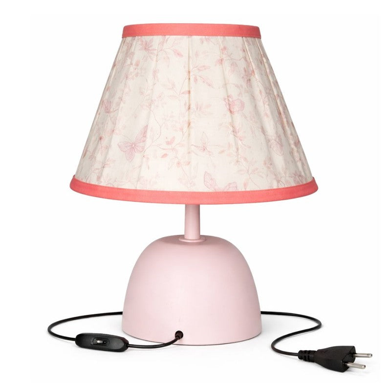 Alton Classic Cotton Table Lamp - Pink media 4